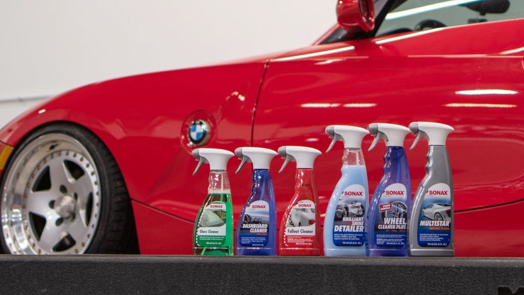 Bộ sản phẩm chăm sóc xe Sonax