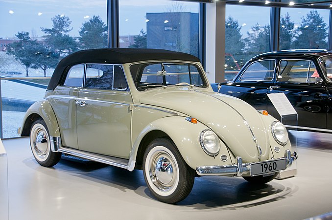 Volkswagen-1200- Cabriolet-1960