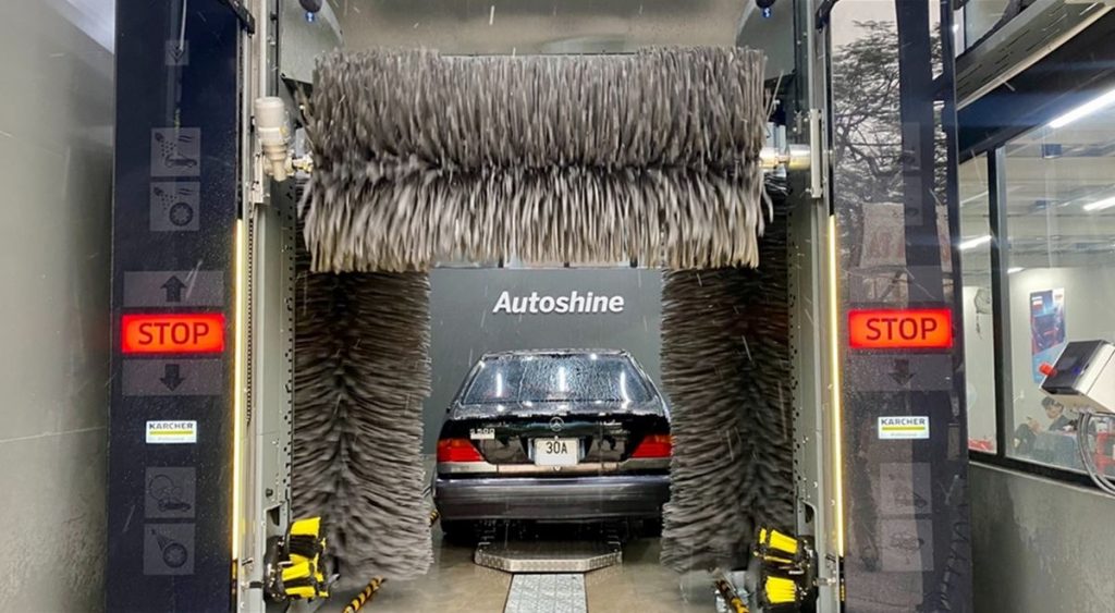Hệ thống rửa xe ô tô tự động Autoshine chất lượng cao